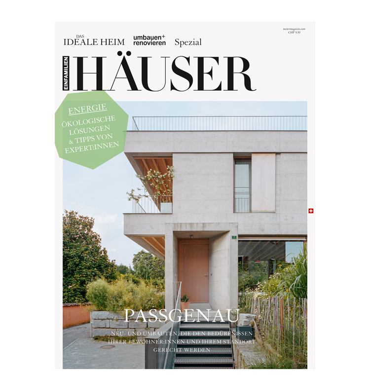 Cover der Zeitschrift Einfamilienhäuser