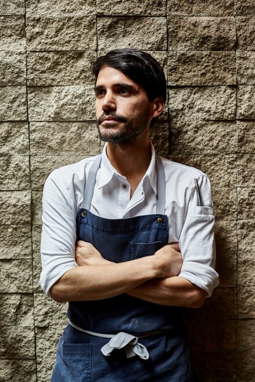 Starkoch Virgilio Martinez in seinem Restaurant Central in Lima in Peru.