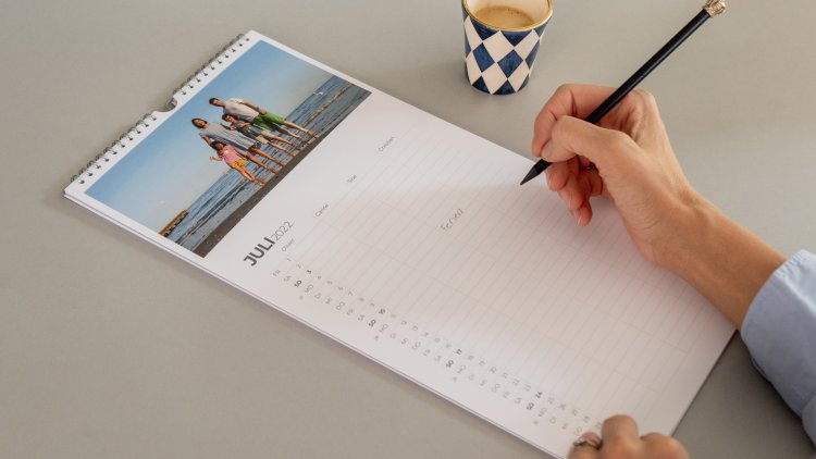 Familienplaner mit Foto