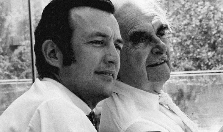 Dion und Richard Neutra.